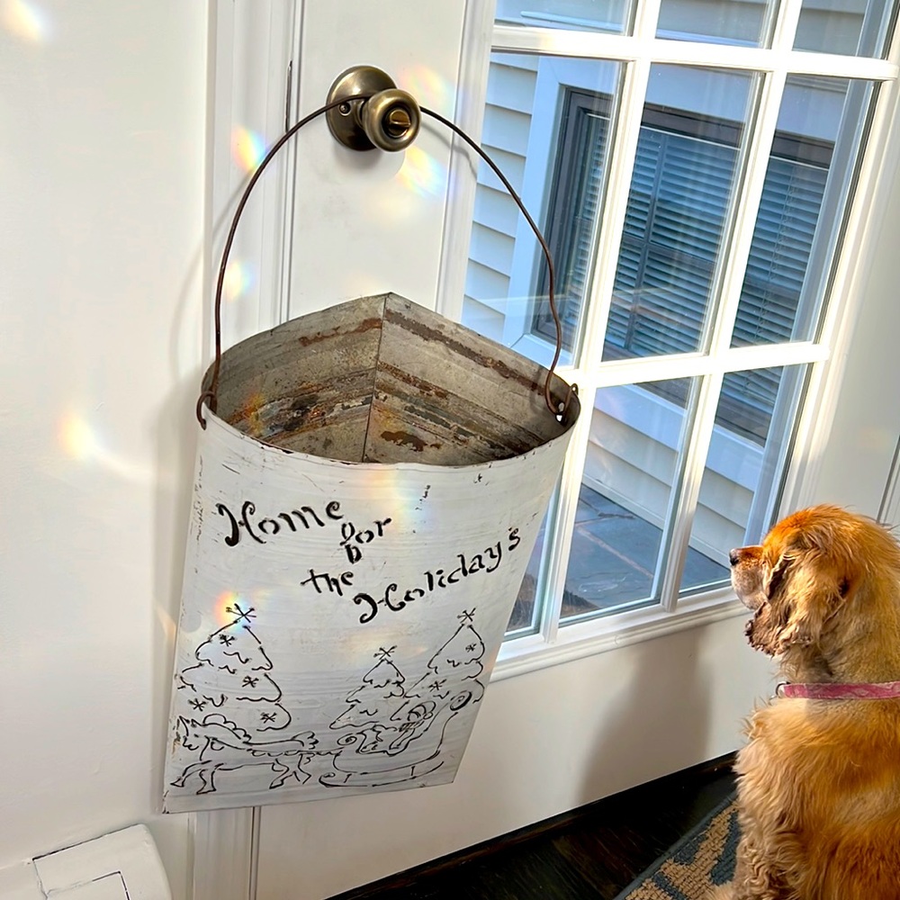 Cut tin Holiday Decor Big statement